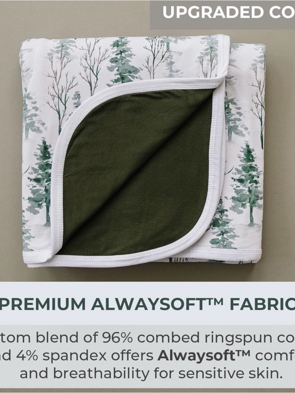 Pobibaby Blanket in Magical Woods Print - Picture 2 of 10